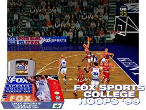 Fox Sports College Hoops '99 (USA) Cover
